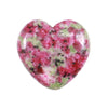 Natural Crystal Heart Charms heart-shaped Chakra Healing Crystal Carving Hearts Mini Gemstone for decorations