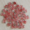 Charms assorted natural Amethyst purple crystal stone bead heart pendants