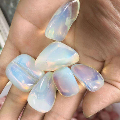 Healing Stone Rose Quartz Obsidian Amethyst Natural Gemstones Tumbld Mixed Palm Tumbled Stones