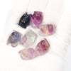 Mixed Animals Plants Bulk Natural Rainbow Fluorite Craft Crystal Carvings