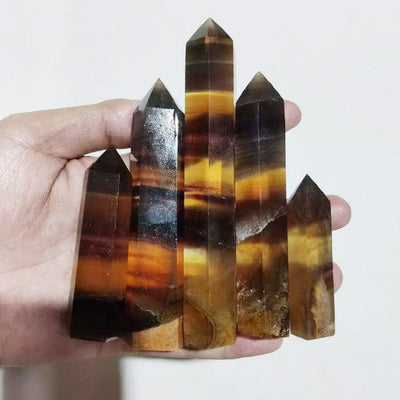 Wholesale Natural Crystals Point Rose Quartz Tower Amethyst Healing Crystal