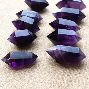 Wholesale Natural Crystals Point Rose Quartz Tower Amethyst Healing Crystal
