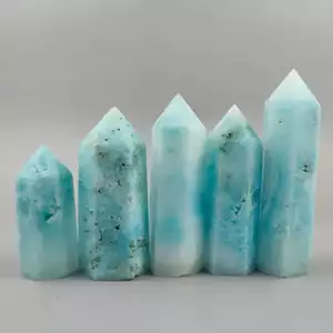 Wholesale Natural Crystals Point Rose Quartz Tower Amethyst Healing Crystal
